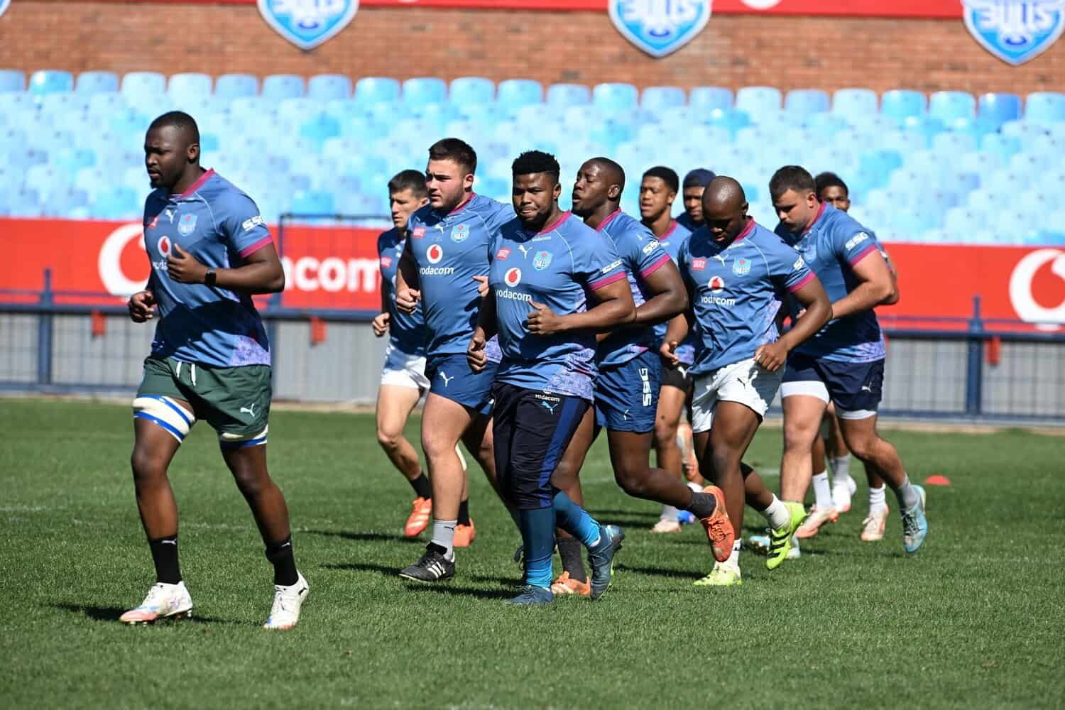 Bulls rugby players