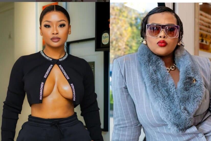 Cyan Bougee and Anele Mdoda, Picture Instagram