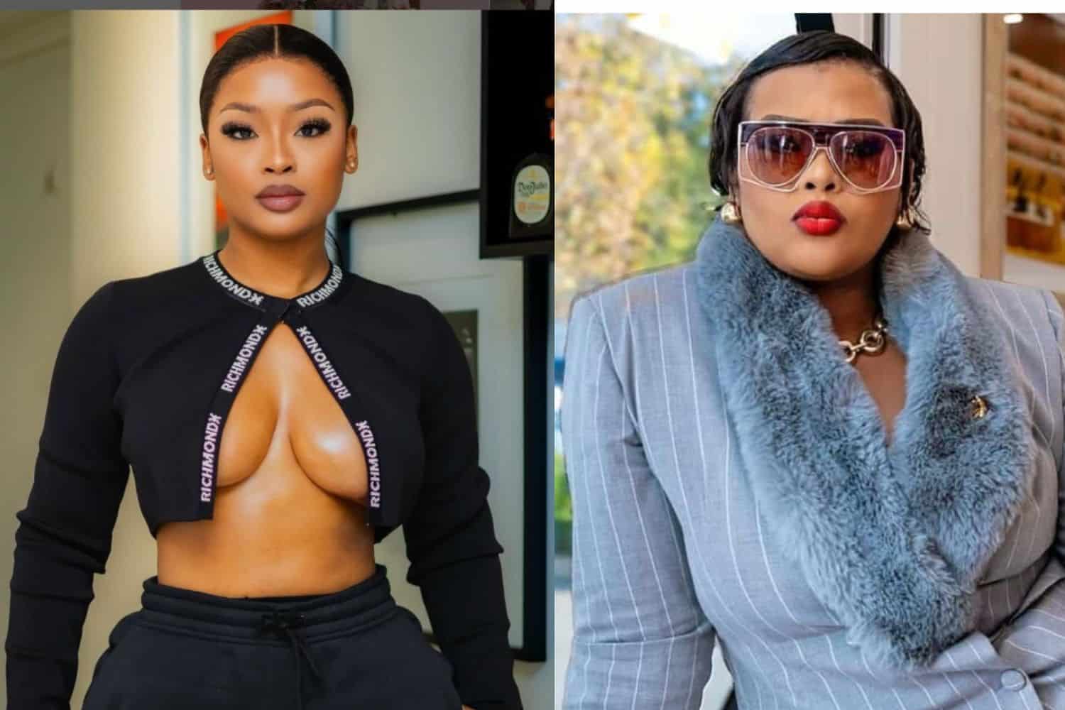 Cyan Bougee and Anele Mdoda, Picture Instagram