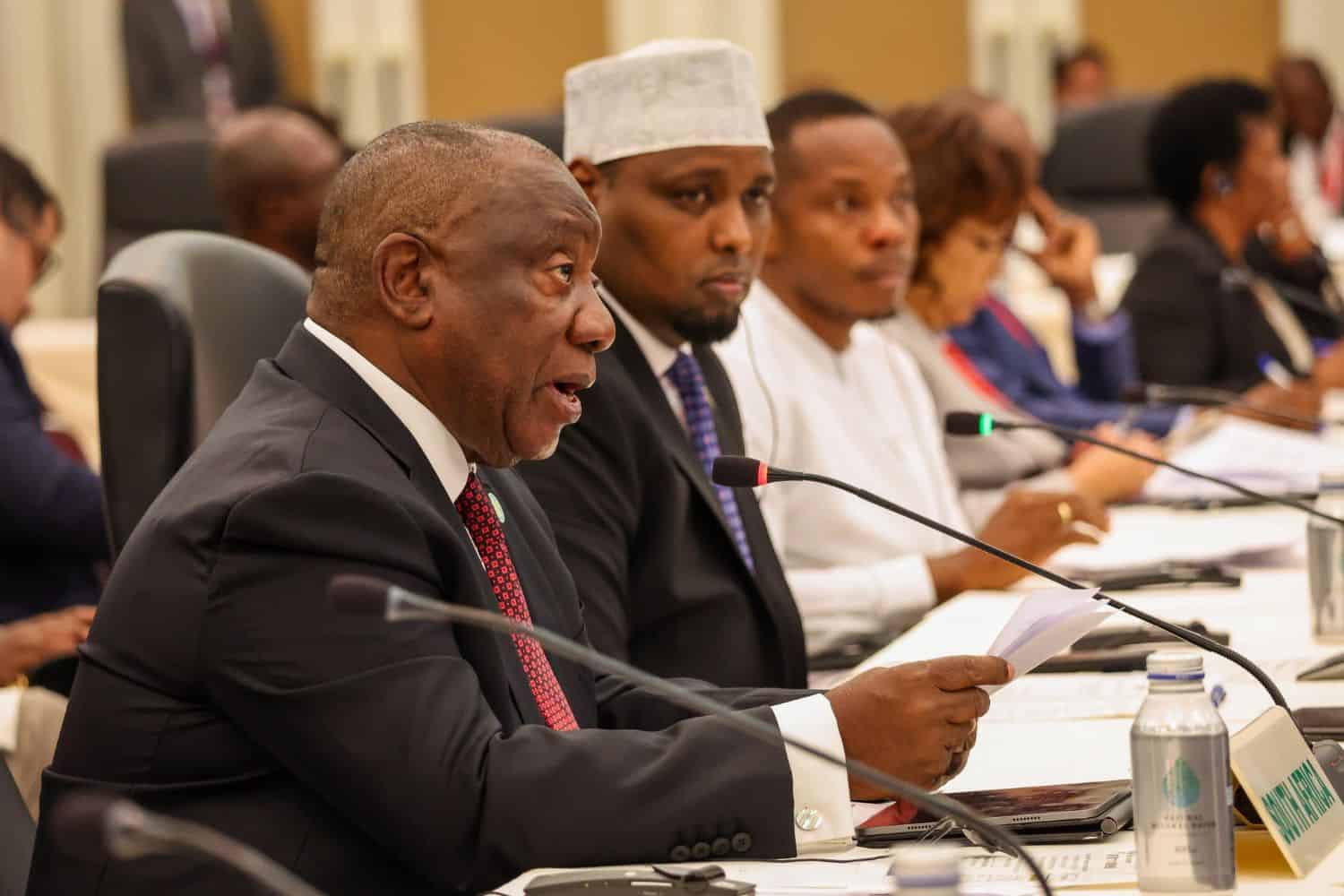 'Africa not seeking aid, it's seeking partners' Ramaphosa says