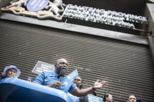 DA protest Lesufi crime police Gauteng
