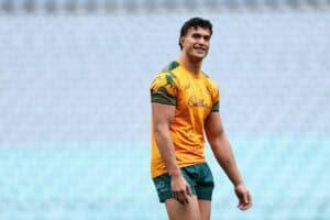 Springbok centre Damian de Allende has spoken highly of Wallabies utility back Joseph-Aukuso Suaalii