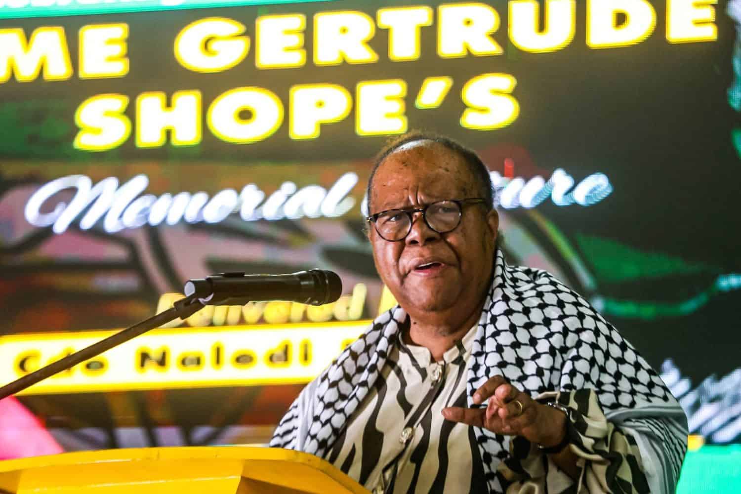 WATCH: Shope knew of corruption that dragged down ANC leaders 'morality' - Pandor