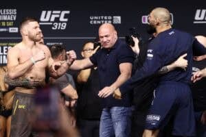 Dricus du Plessis and Khamzat Chimaev