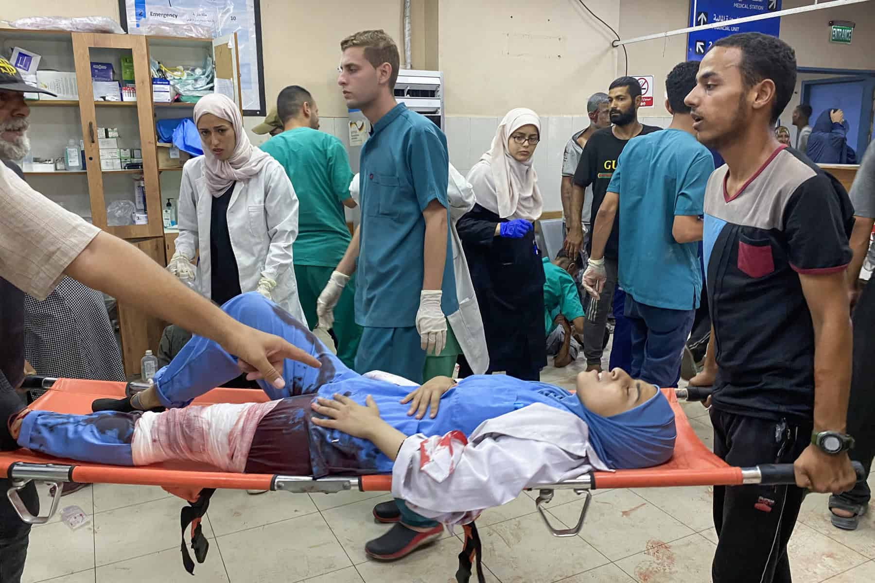 Five journalists among 20 killed in Israeli strikes on Gaza hospital: civil defence