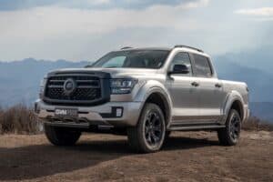 GWM P500 bakkie 2025 update swops chrome for black exterior touches
