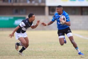 Griquas v Sharks rugby action