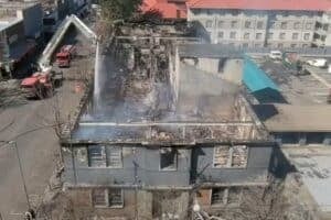 WATCH: Couple's wedding goes up in smoke with Germiston Home Affairs fire
