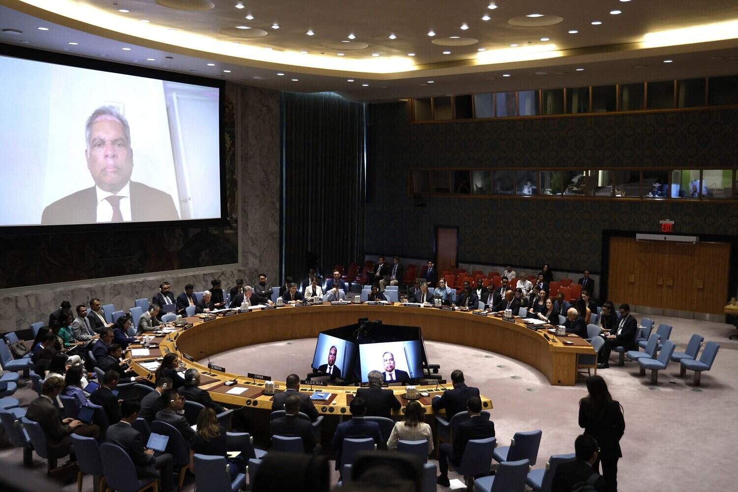 The UN Security Council held a rare emergency weekend meeting after Israel said its military would "take control" of Gaza City approved by Prime Minister Netanyahu's security cabinet.