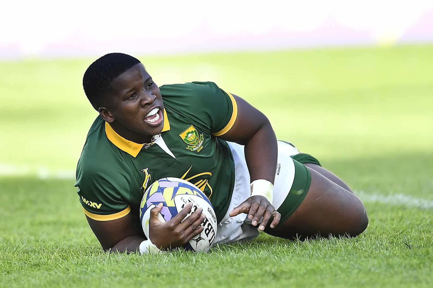 Former Springbok women's captain Lusanda Dumke