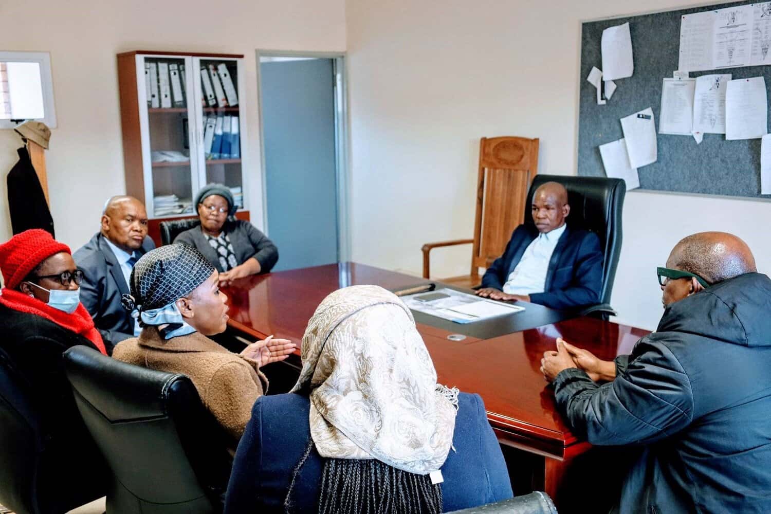 MEC Motsumi comforts family after Ganyesa pupil's tragic death