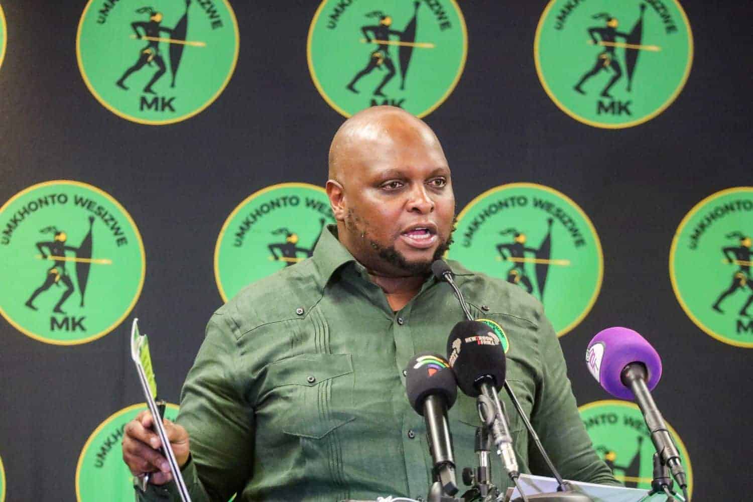 Former MK party member and secretary-general Floyd Shivambu labels party as family run