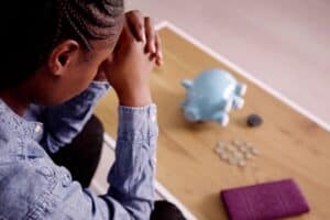 Women making diffiicult financial choices