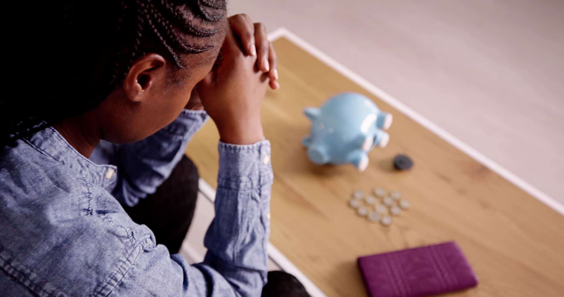 Women making diffiicult financial choices
