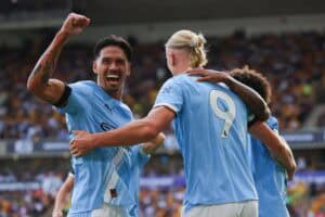 Manchester City players