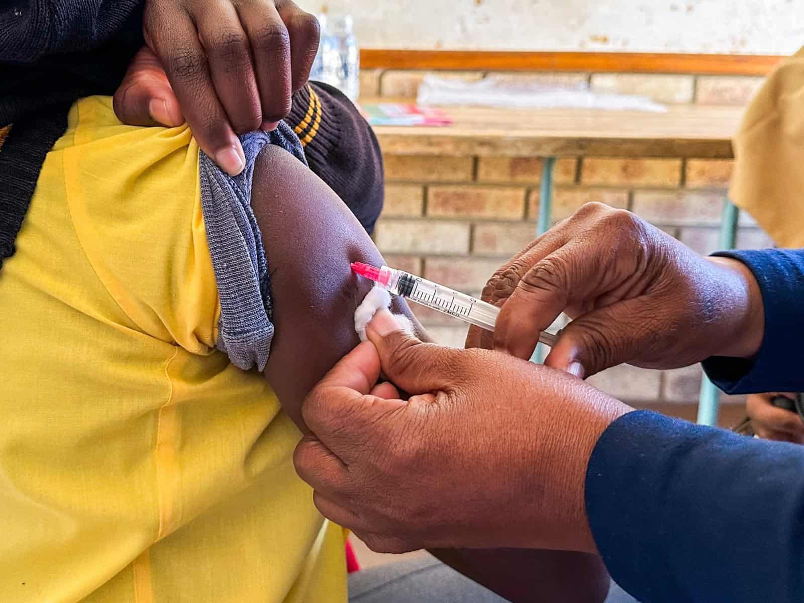 Gauteng Health vaccination drive against measles and rubella is underway.