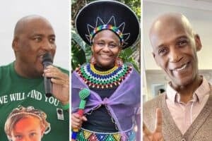 Gayton McKenzie, Nandi Nyembe and Glen Gabela