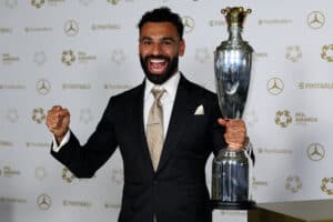 Salah makes history with third PFA player of the year award