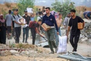 Israel-Hamas war Gaza food aid