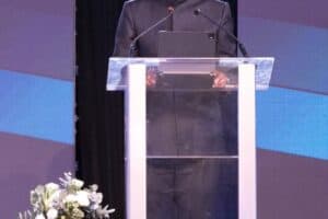 Parks Tau speaking about automotive industry