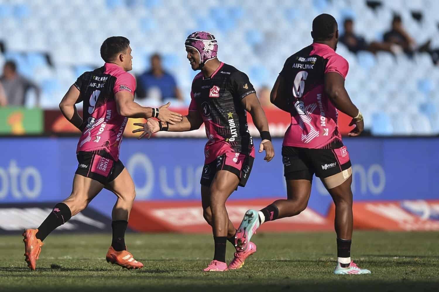 Pumas rugby players