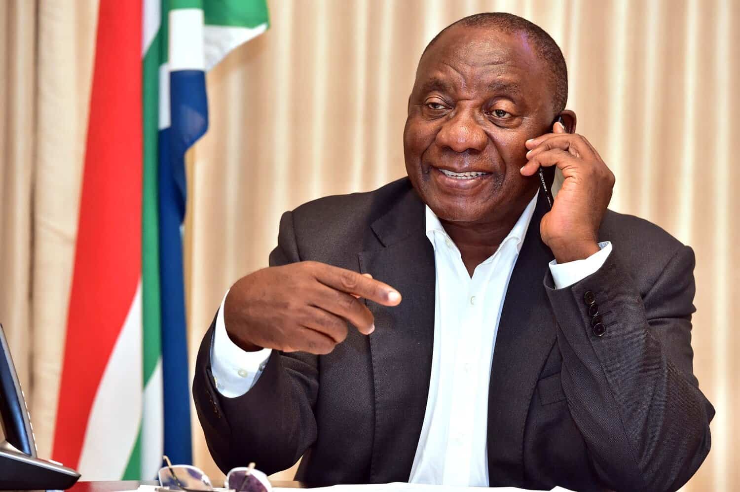 Cyril Ramaphosa discussed tariffs with Trump during a call