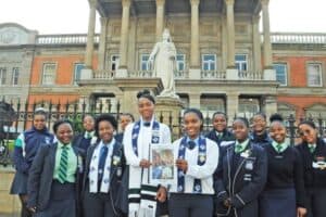 Russell High School pupils are unhappy with the state of their school