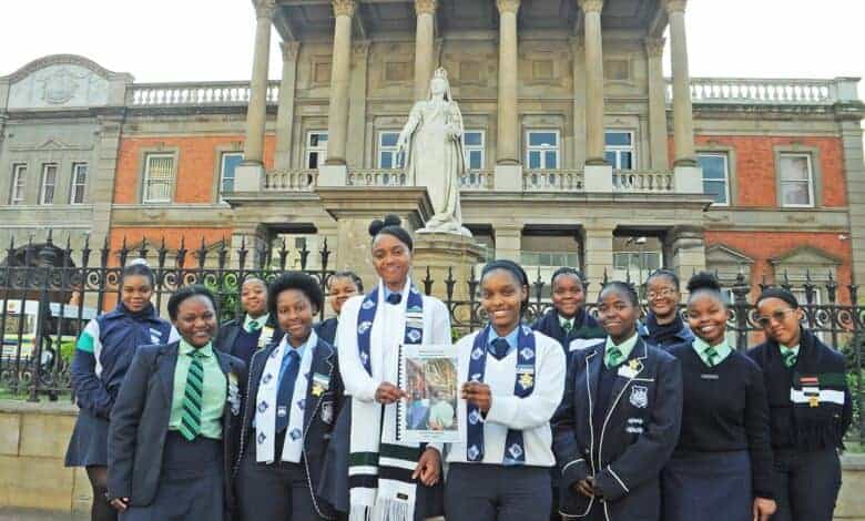 Russell High School pupils are unhappy with the state of their school