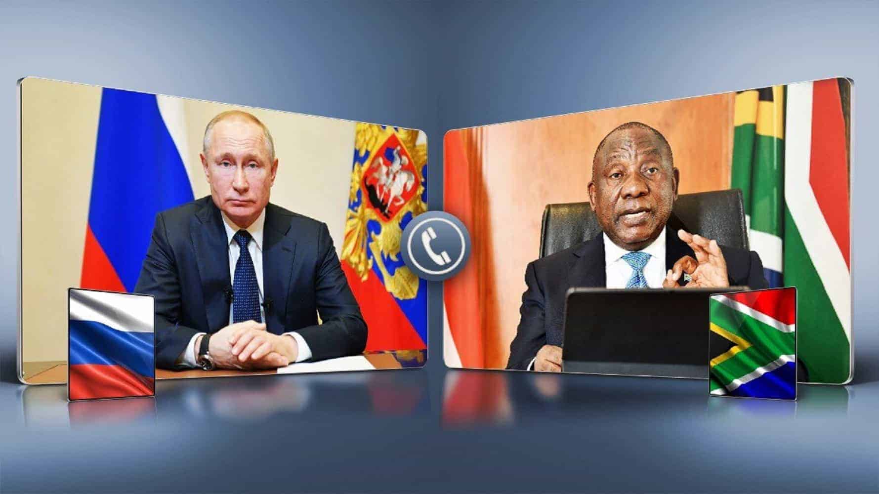 Ramaphosa speaks to Putin on Ukraine crisis, bilateral issues