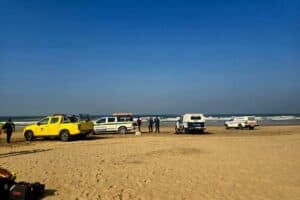 Search underway after light aircraft crashes off Durban beach
