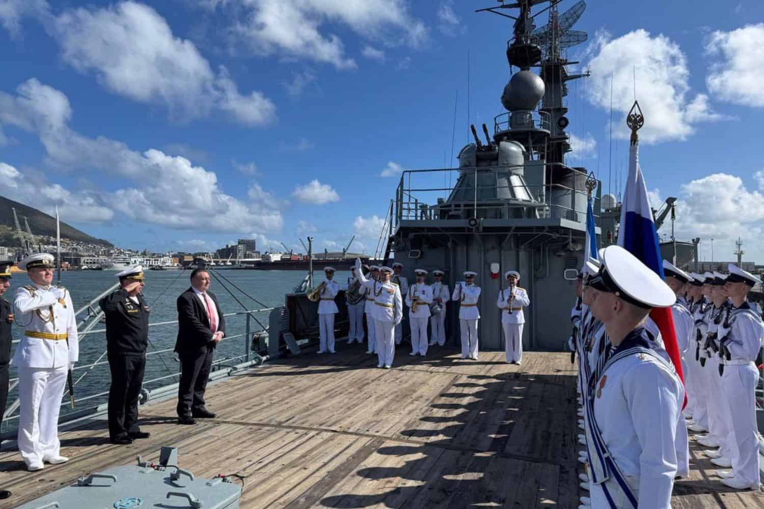 BMA denies 'misleading claims it refused Russian war ship access to SA shores