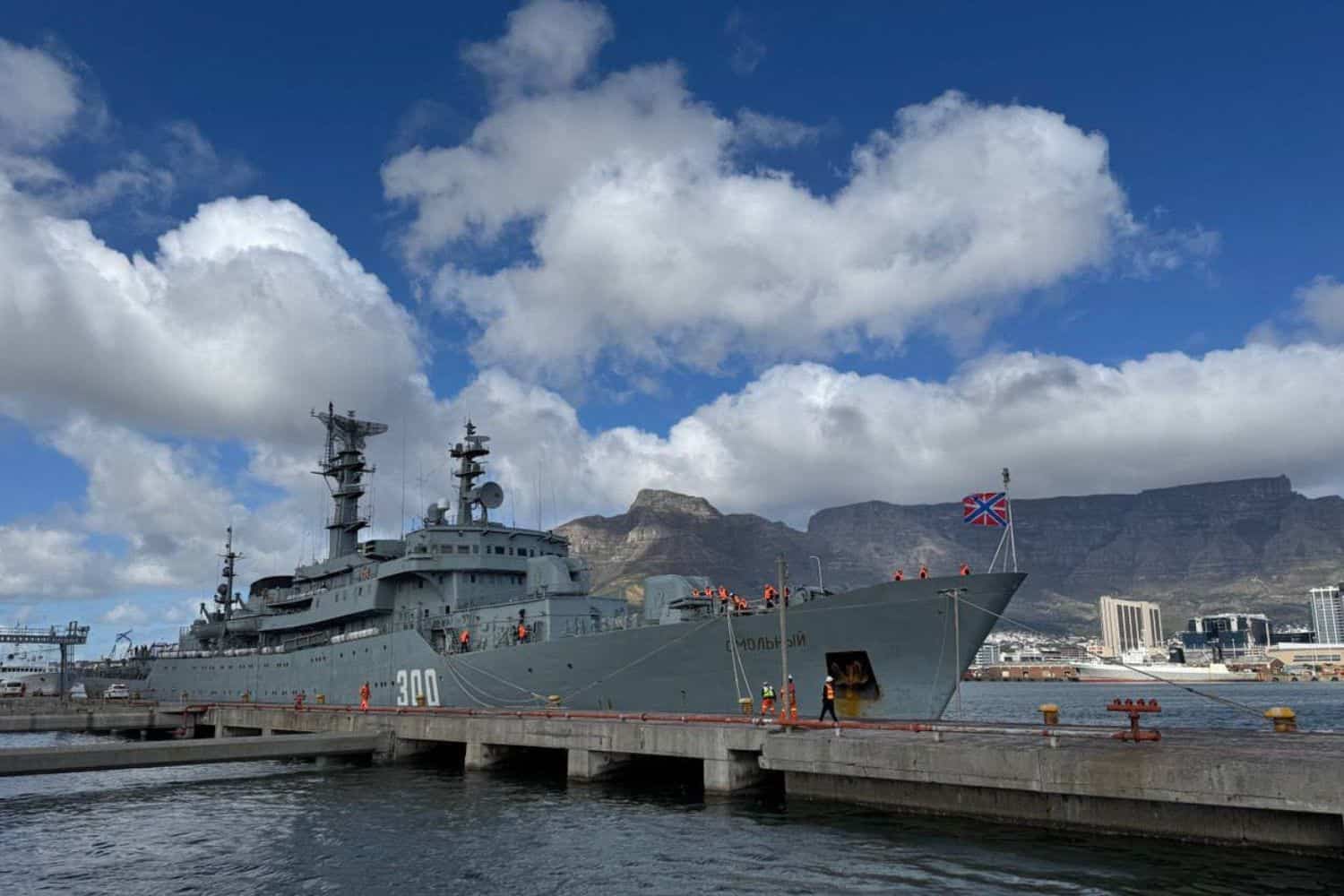 MK party calls on Ramaphosa to allow Russian war ship access