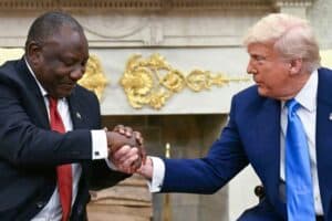 Trump tariffs Afrikaner refugees United States