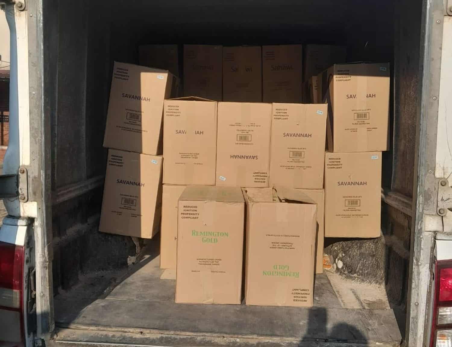 Two arrested in Free State for possession of illicit cigarettes worth more than R1 million