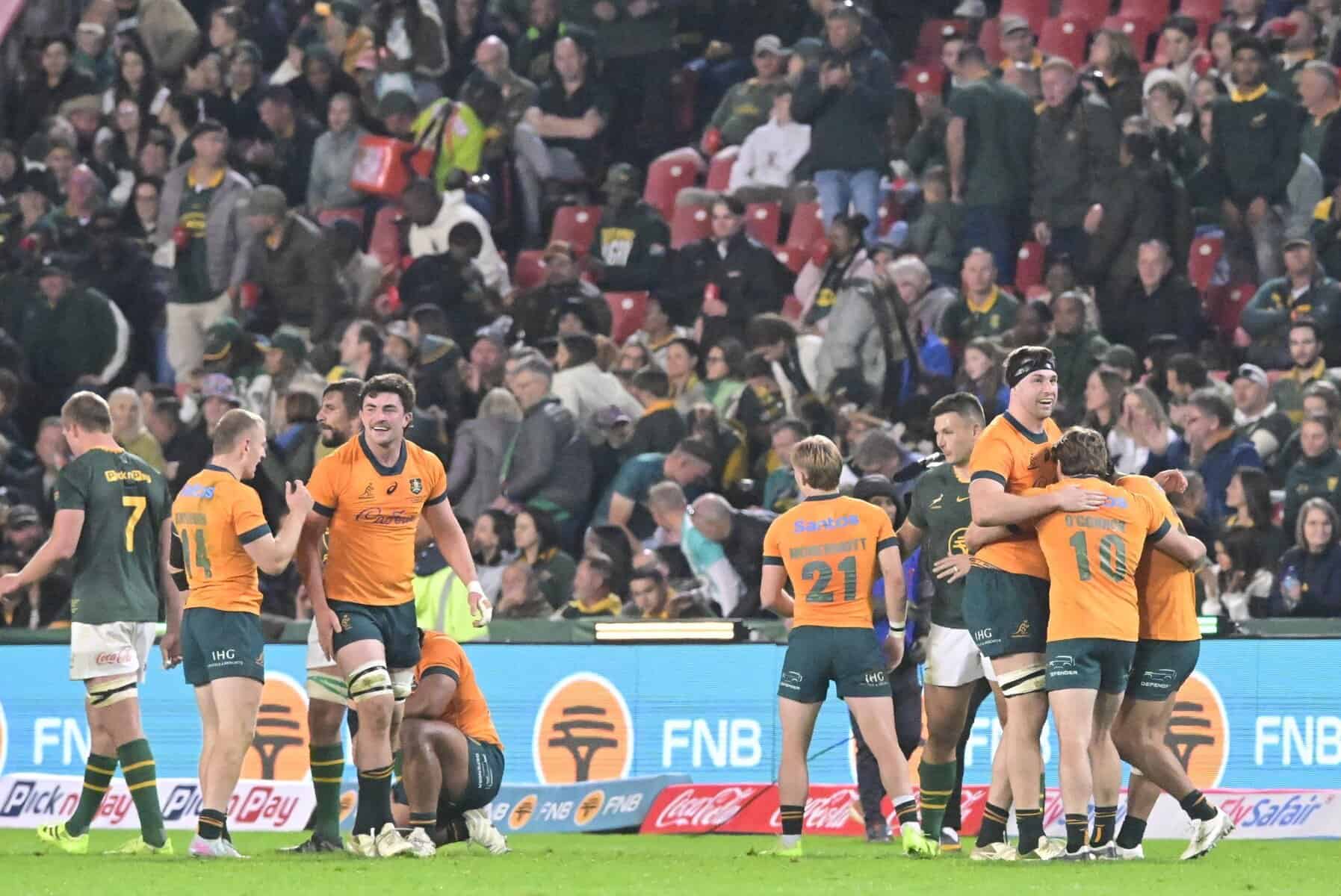 Wallabies beat Springboks at Ellis Park