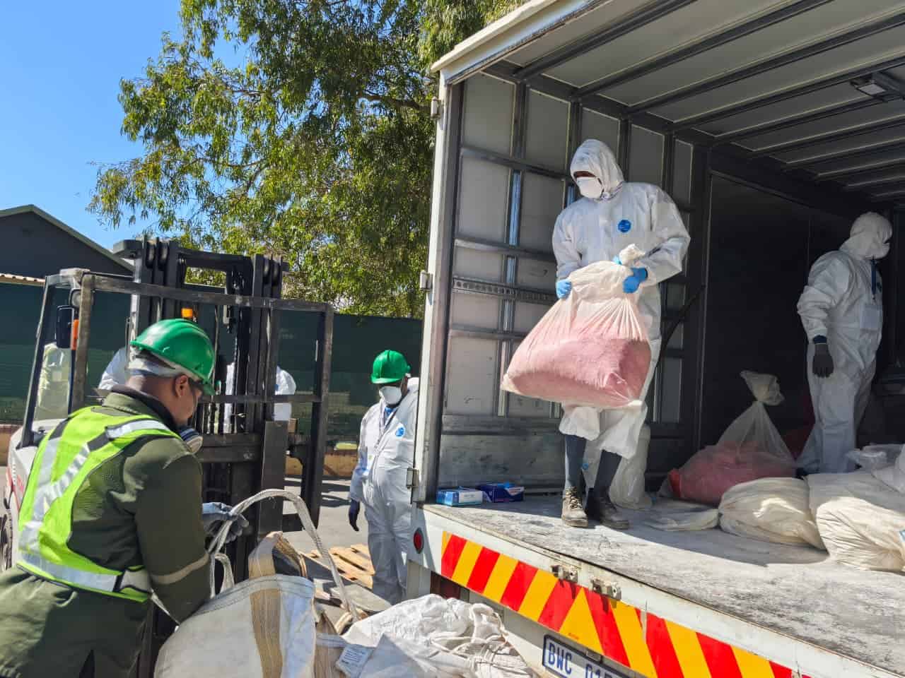 Truck of drugs to be destroyed
