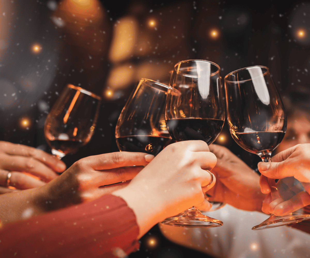 Cheers to wine, women and gongs