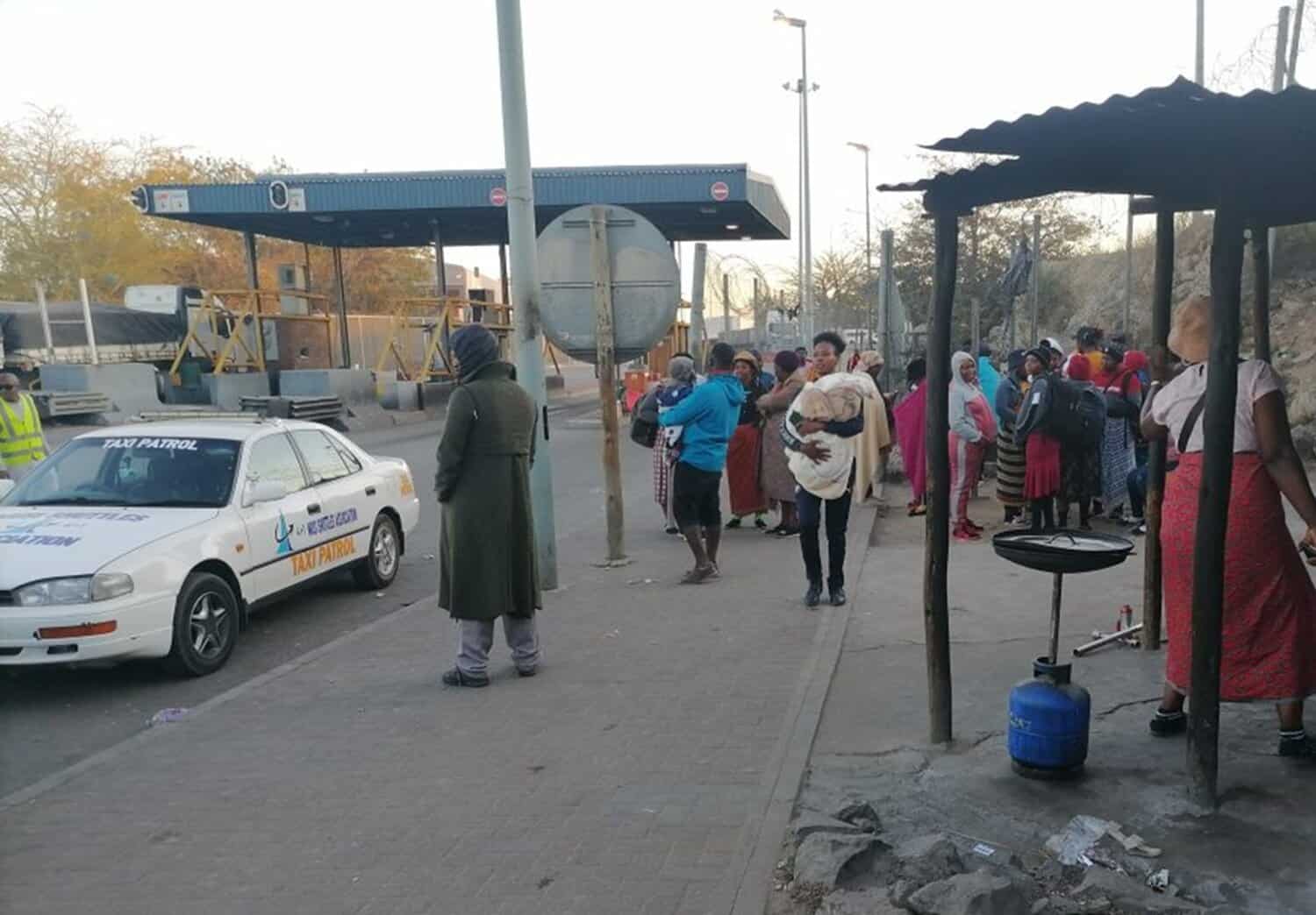 The Beitbridge Border between SA and Zimbabwe in Limpopo.