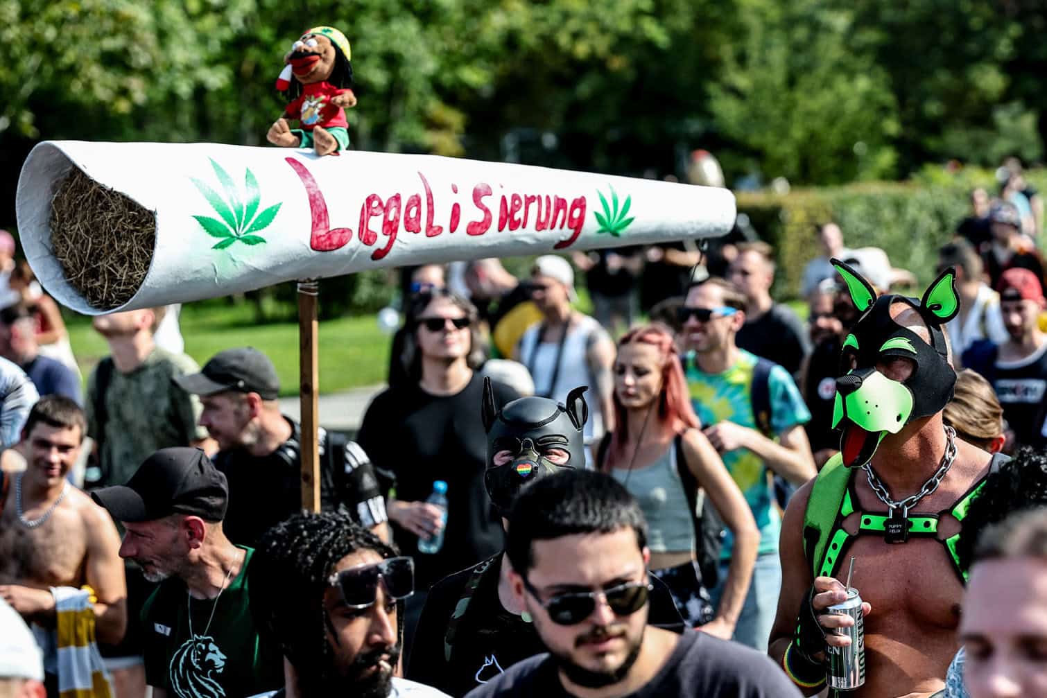 Pro-cannabis parade in Berlin