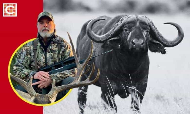 The man was killed by a Cape buffalo