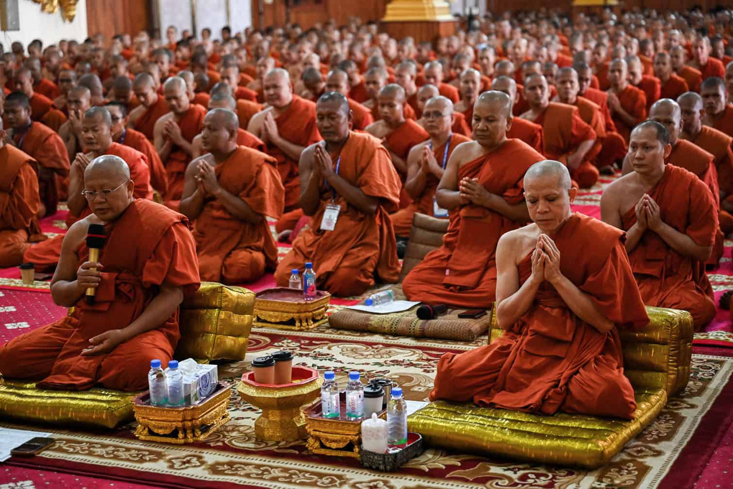 Cambodian Buddhist monks