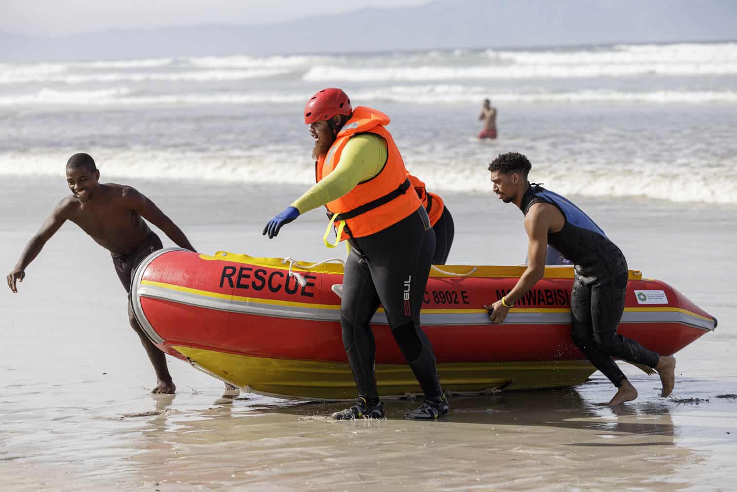 Lifeguard Assessments Into The Final Lap At Muizenberg Beach