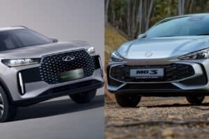 Chery Tiggo Cross hybrid takes on MG3