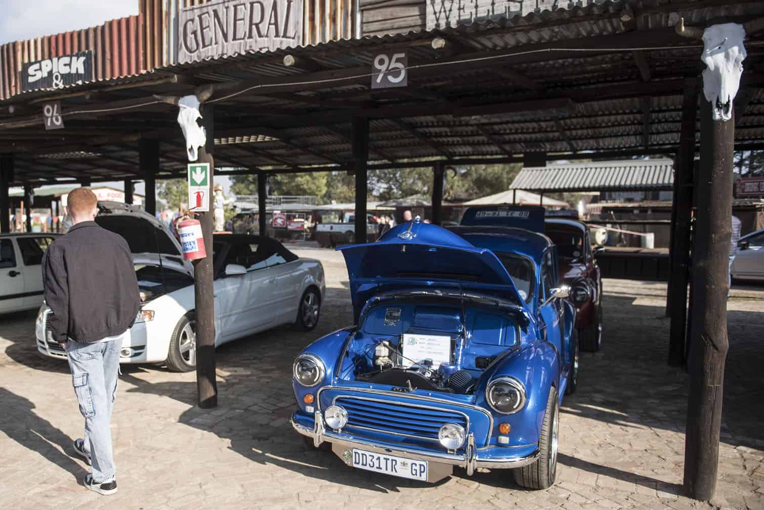 Classic car show at Cowboy Town