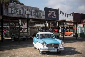 Classic car show at Cowboy Town