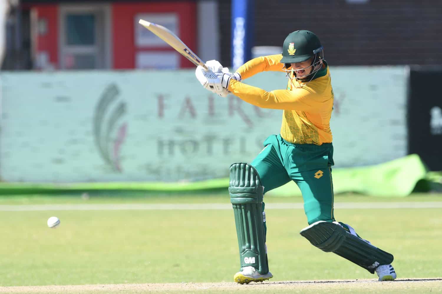 Proteas batter Ryan Rickelton
