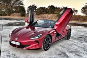 MG Cyberster road test review South Arrica
