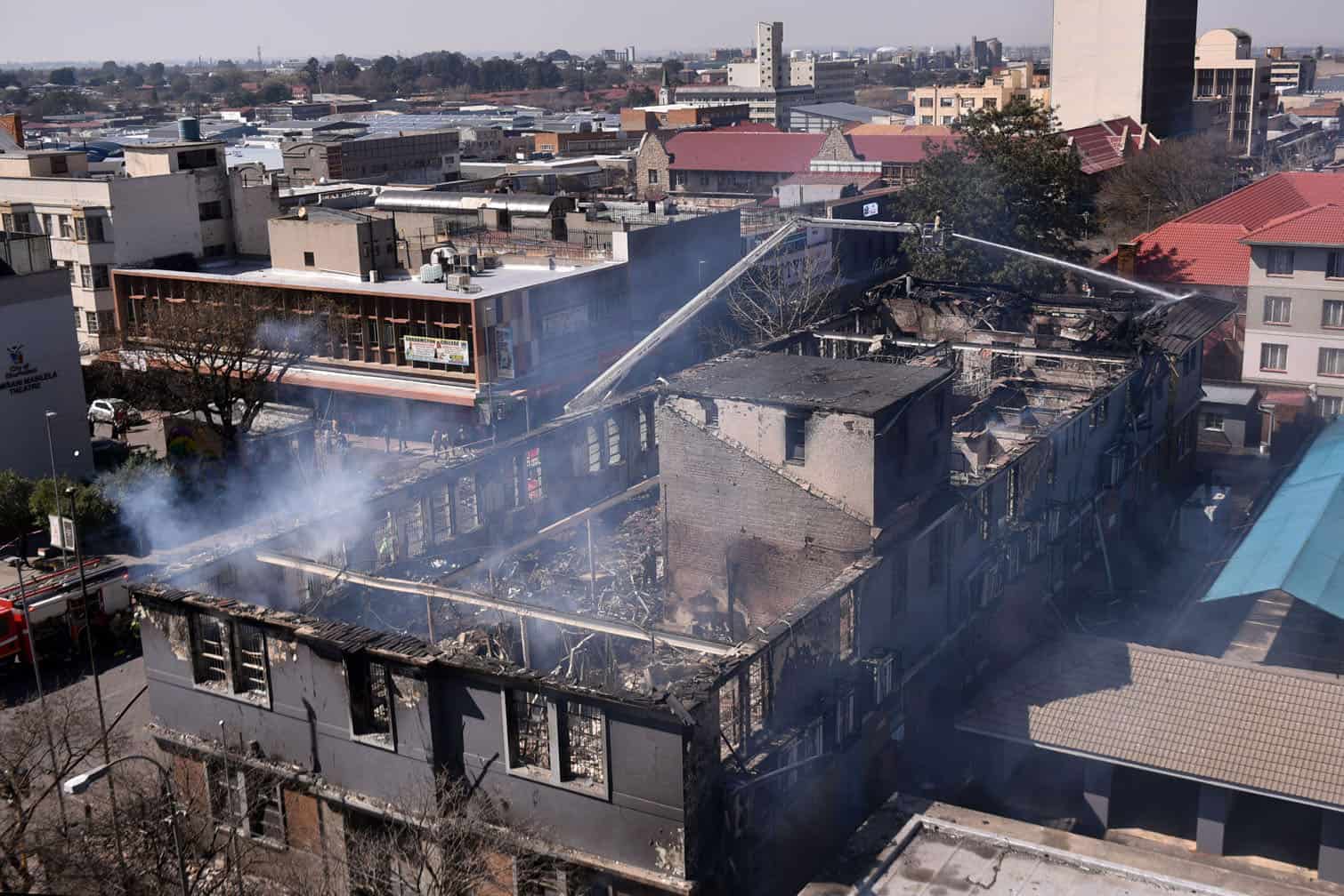 Germiston Home Affairs fire