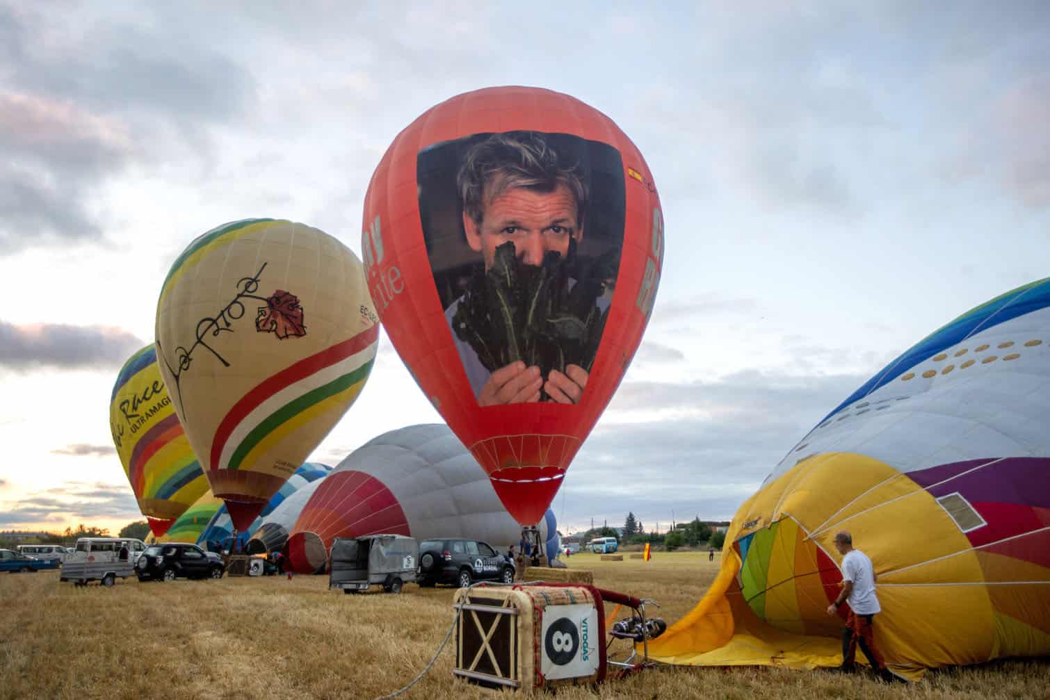 Hot Air Balloon competitions in Haro