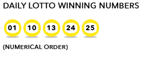 Daily Lotto results 5 August 2025